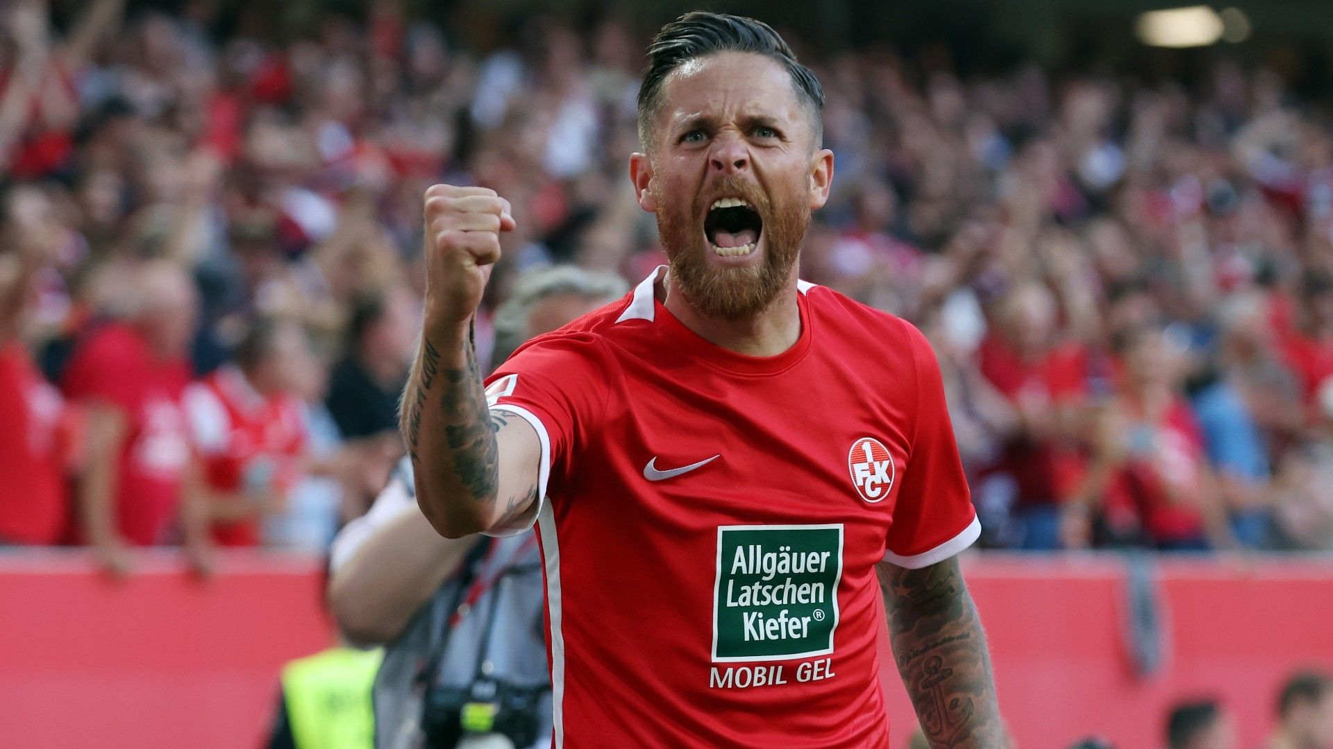 Mike Wunderlich of Kaiserslautern 