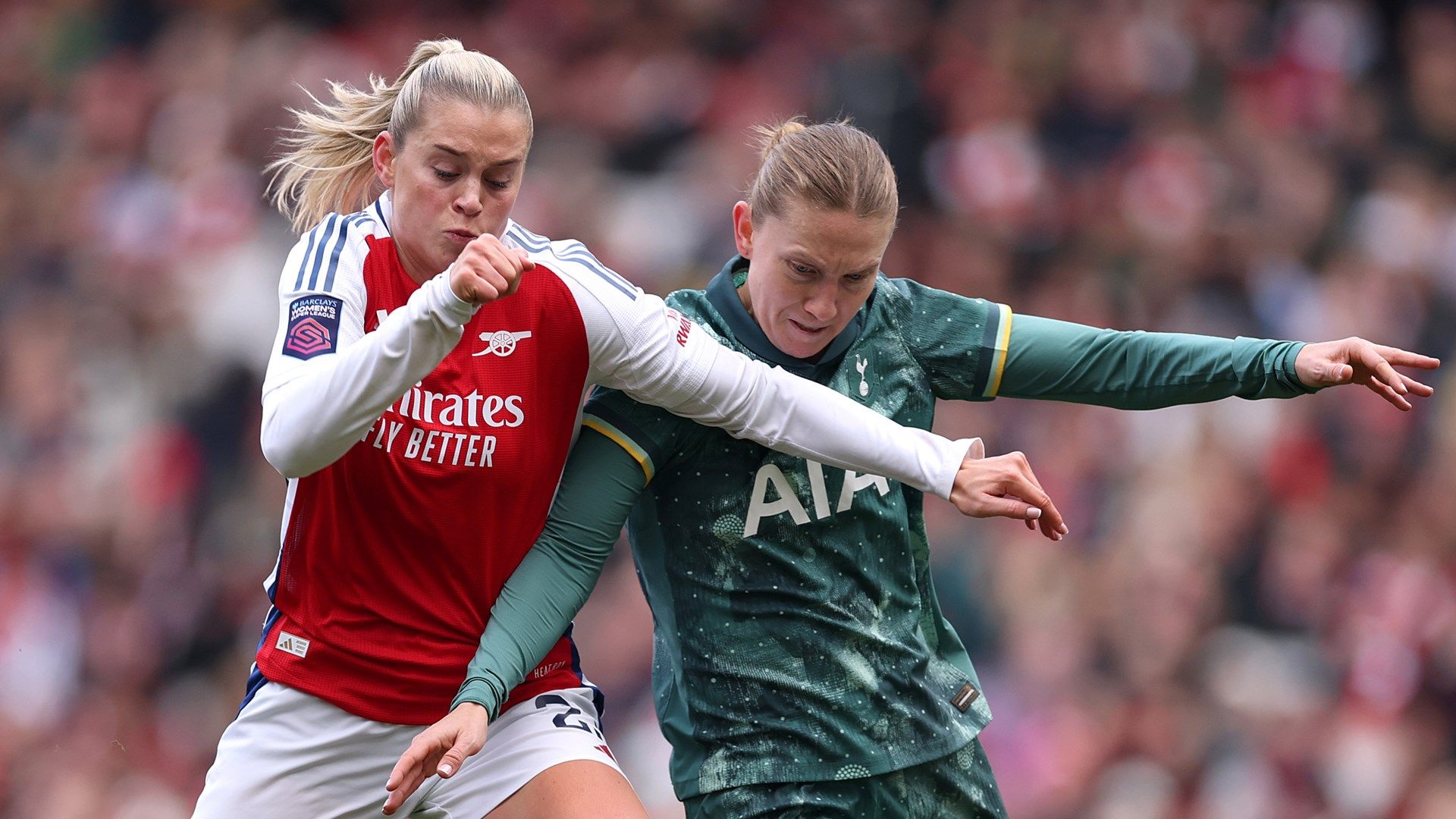 Alessia Russo Clare Hunt Arsenal Tottenham Women 2024-25