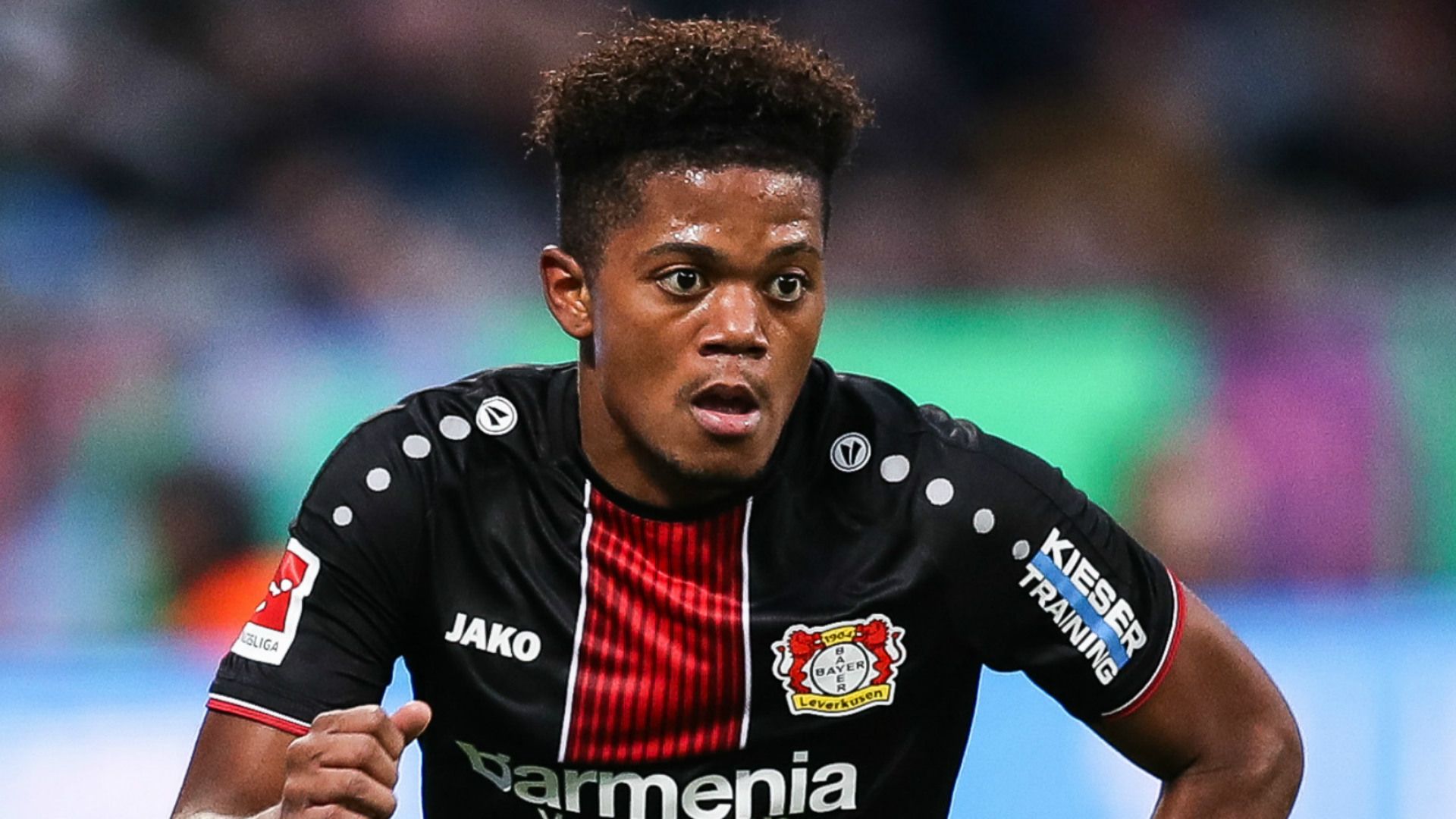 Leon Bailey Bayer Leverkusen 2018
