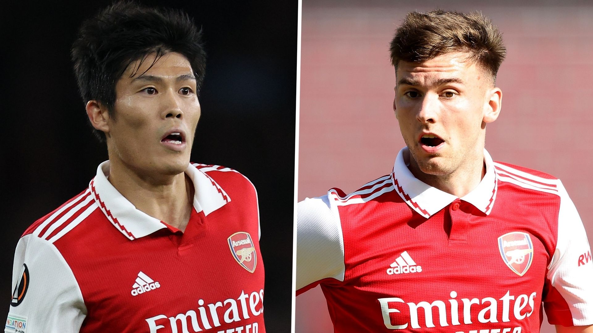 Takehiro Tomiyasu Kieran Tierney Arsenal 2022-23