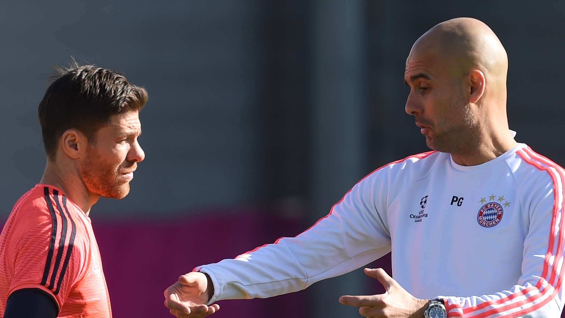 Pep Guardiola Xabi Alonso