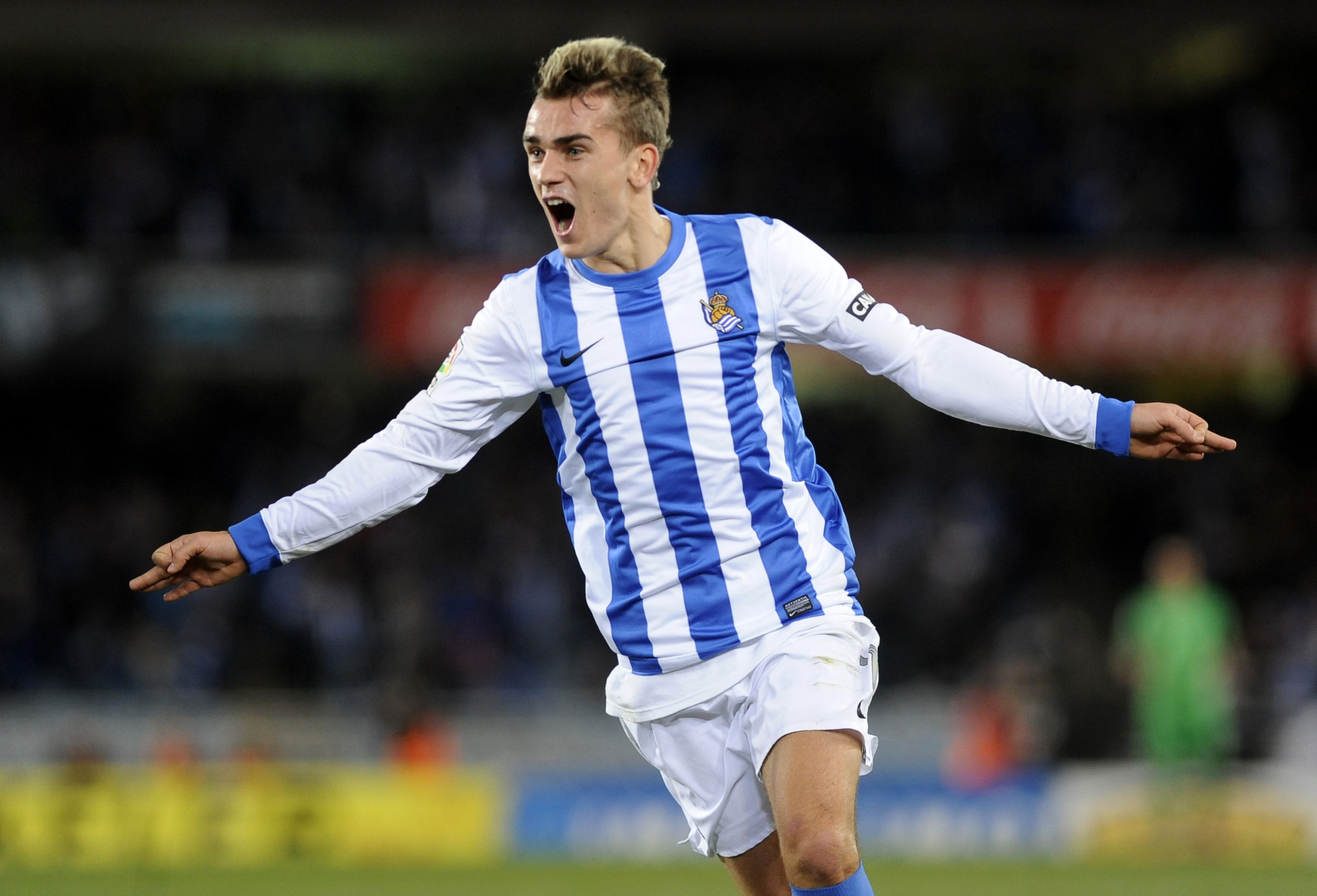 Real Sociedad winger Antione Griezmann