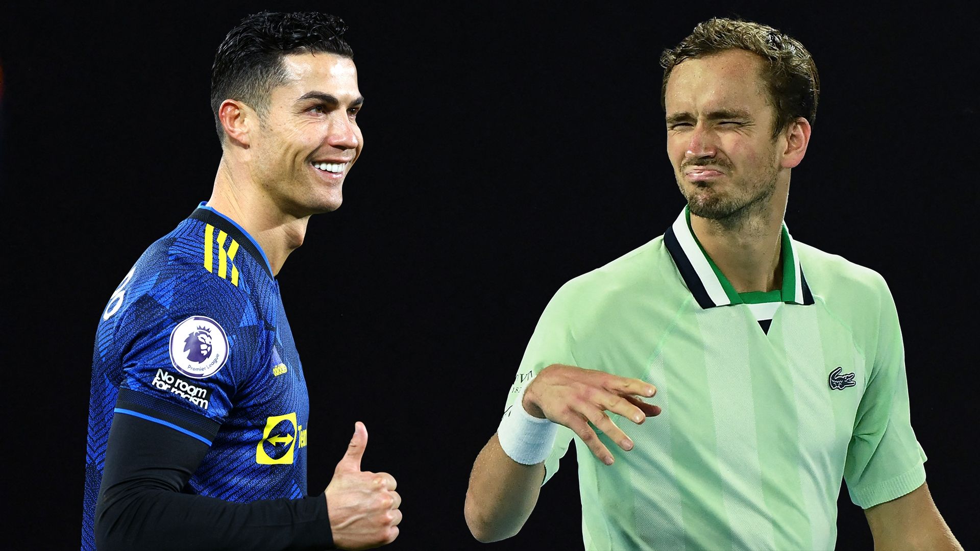 Cristiano Ronaldo Man Utd Daniil Medvedev Tennis Australian Open 2022