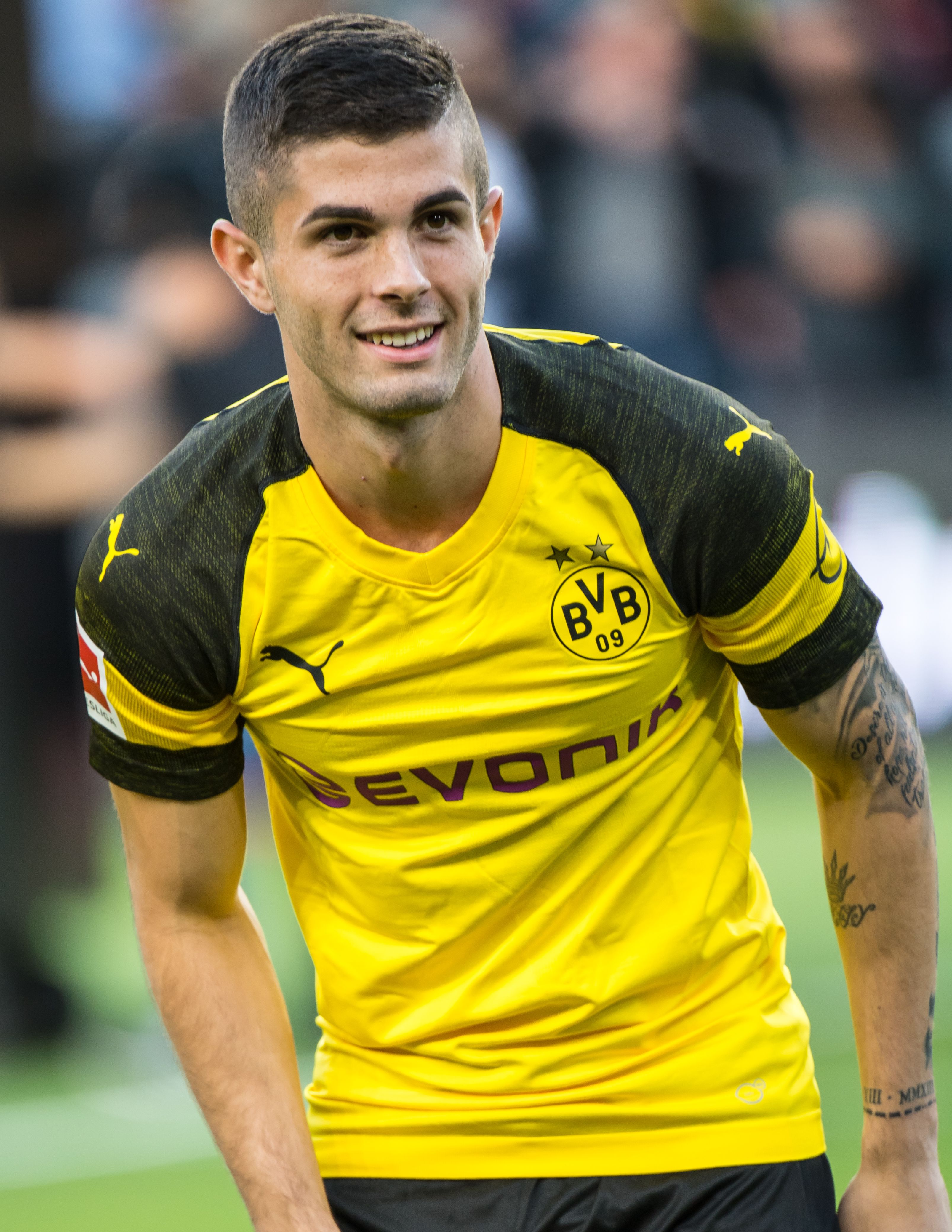 Christian Pulisic Dortmund 2017-18