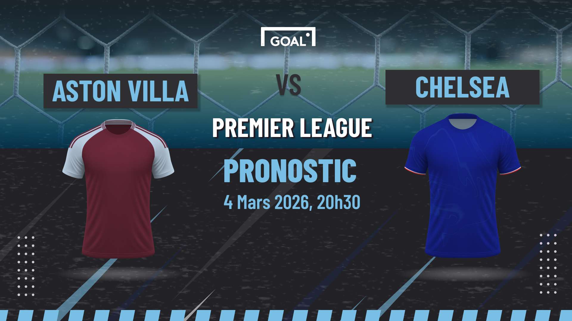 Pronostic Aston Villa vs Chelsea