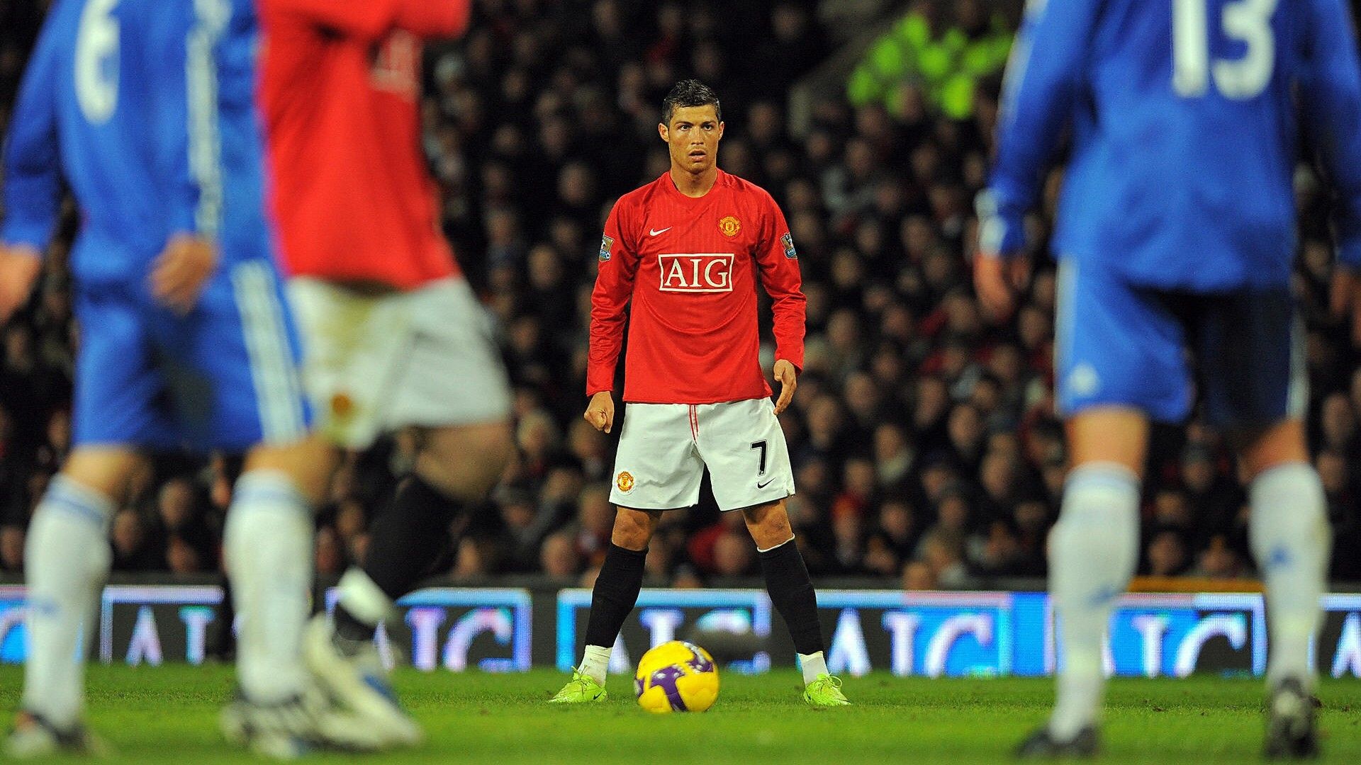 Cristiano Ronaldo Manchester United free-kick
