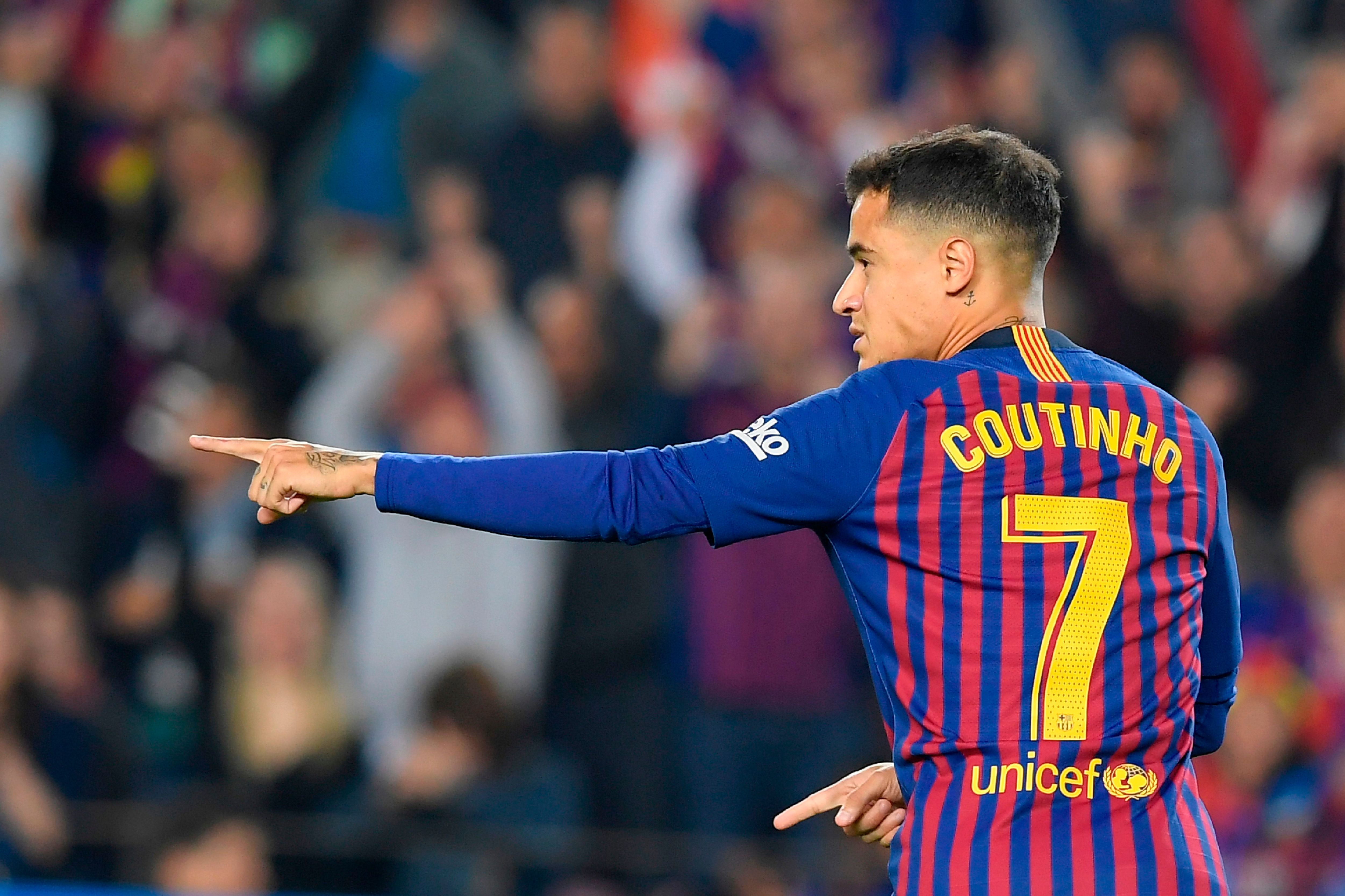 COUTINHO BARCELONA SEVILLA LALIGA