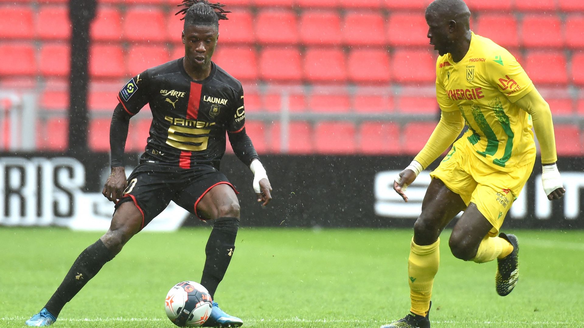 Eduardo Camavinga Abdoulaye Toure Stade Rennes 11042021