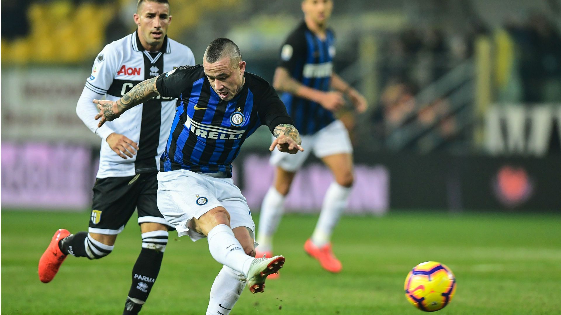Nainggolan Parma Inter Serie A