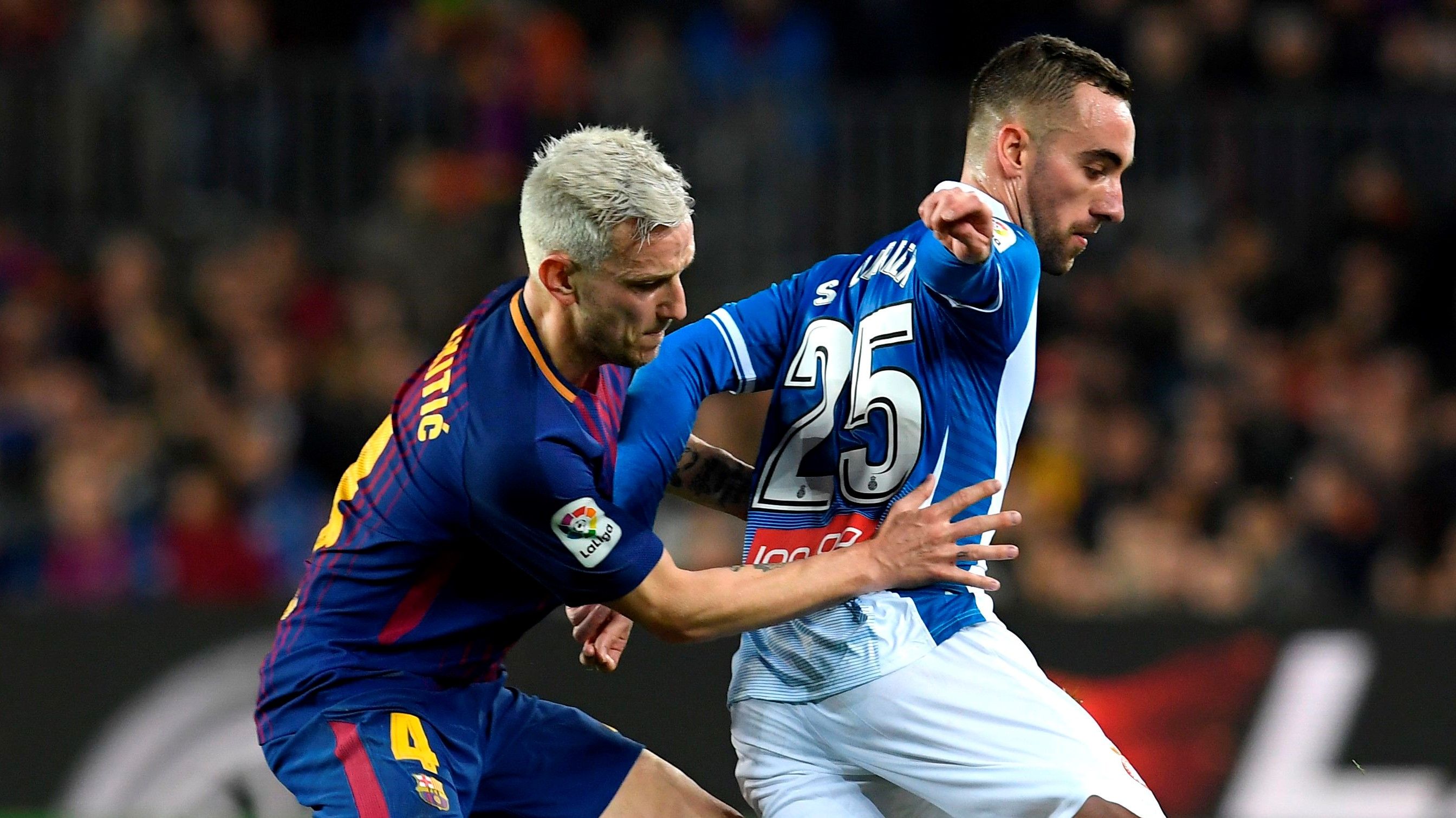 Ivan Rakitic Sergi Darder Barcelona Espanyol Copa del Rey 25012018