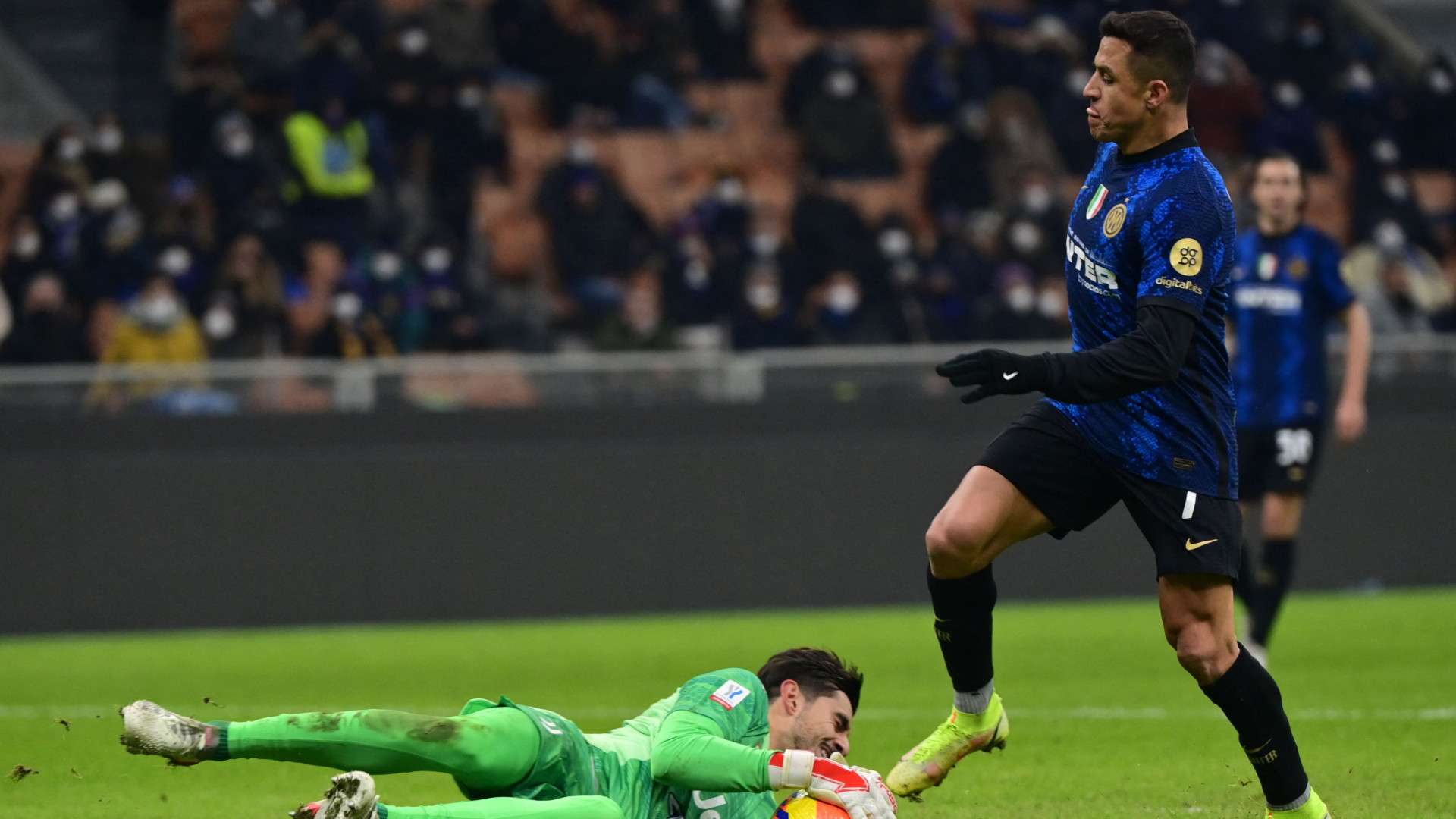 Alexis Sanchez Inter Juventus Supercoppa Italiana