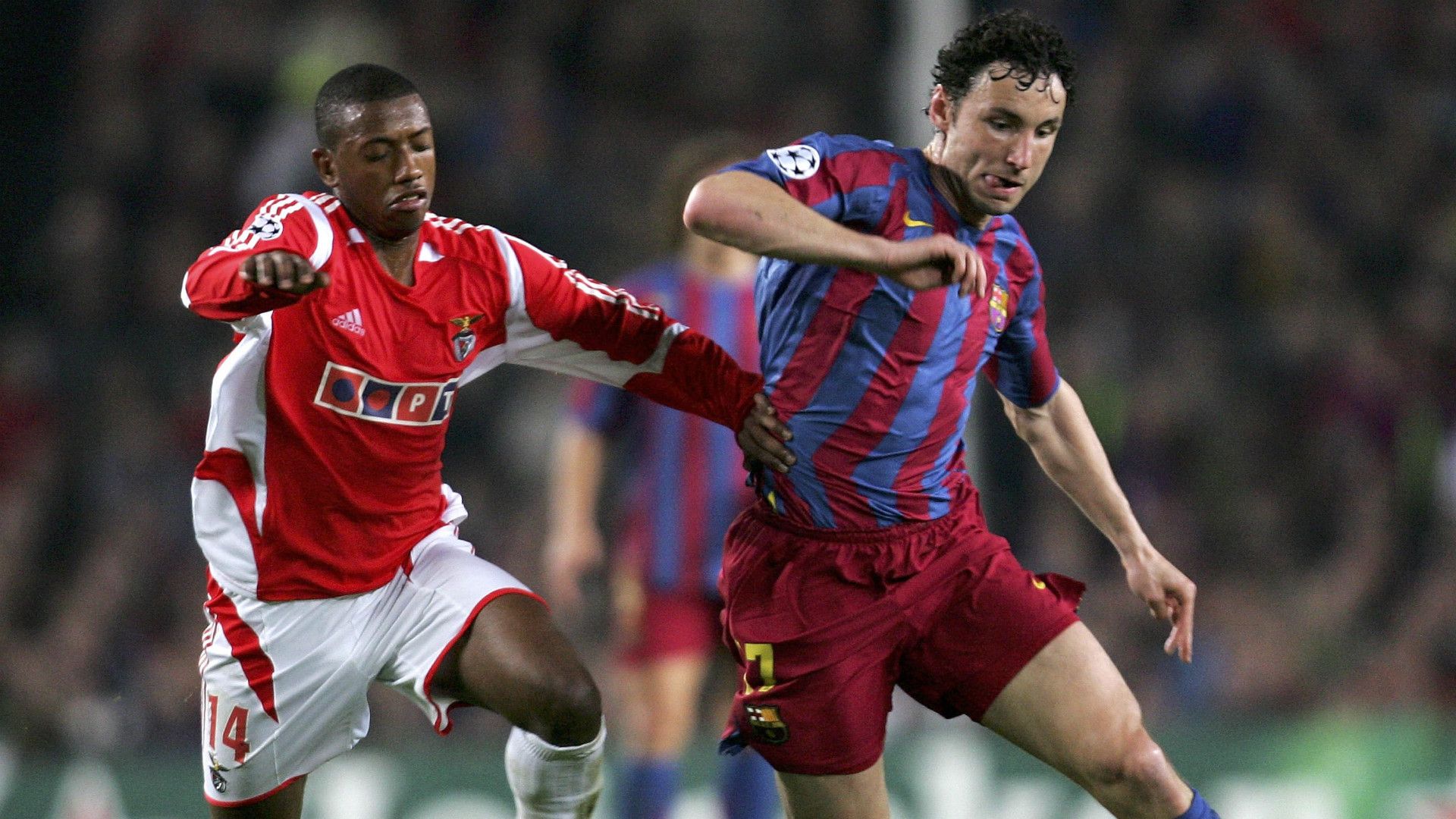 Manuel Fernandes Mark van Bommel Benfica Barcelona