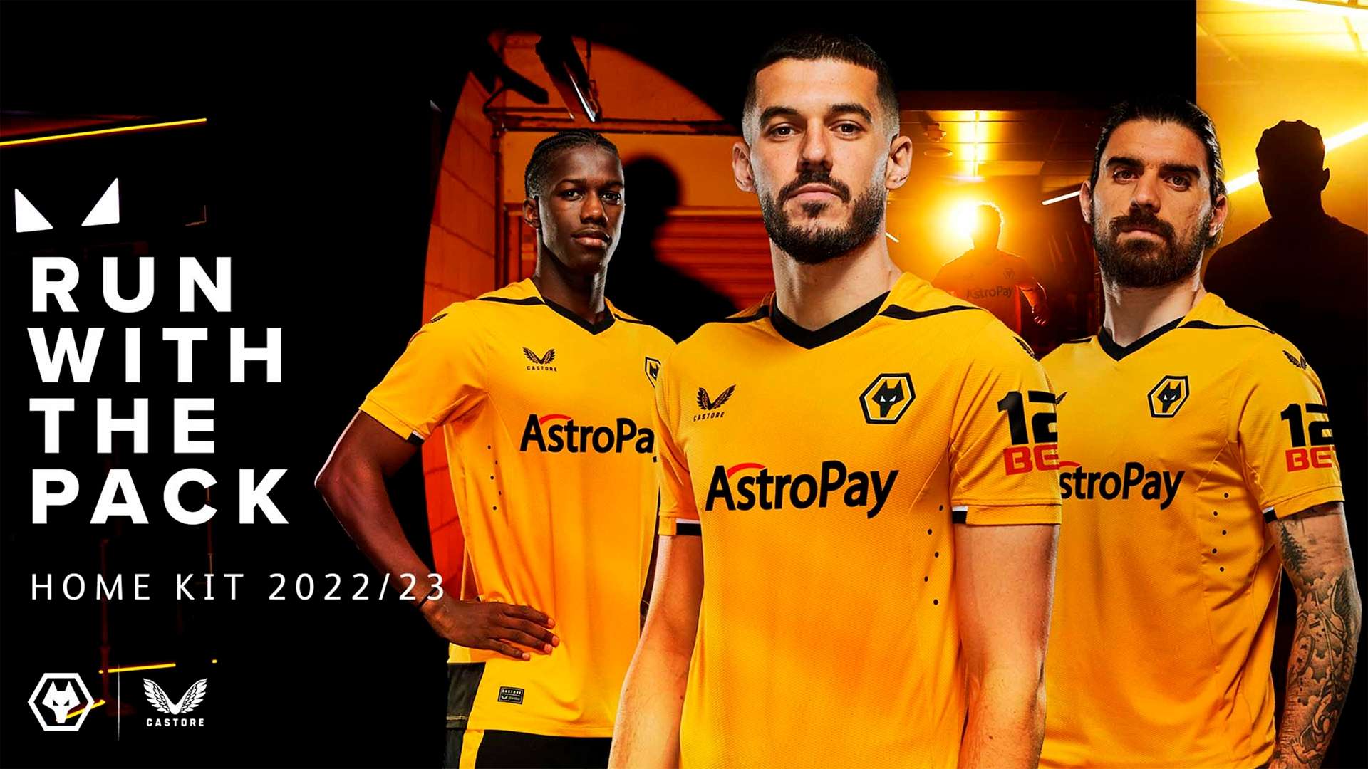 Wolverhampton home kit 2022/23