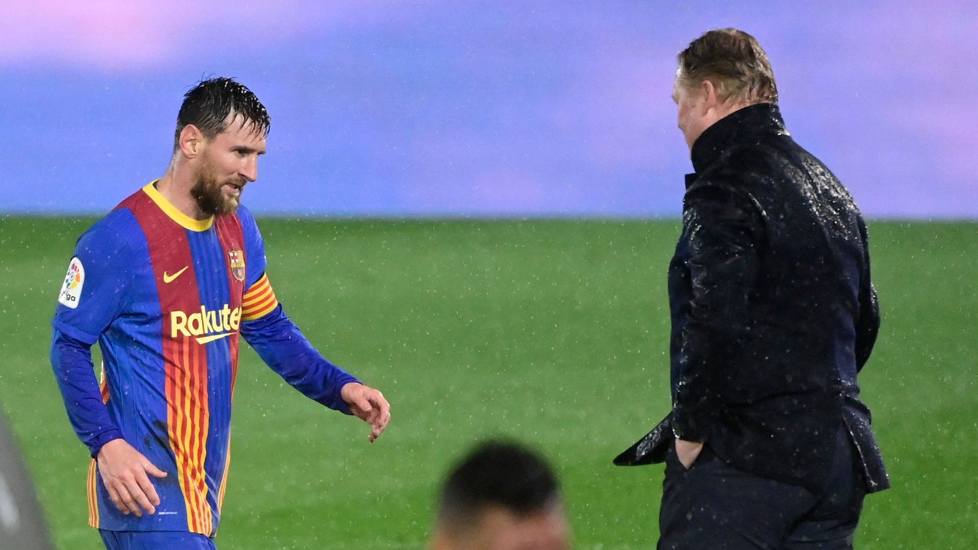 Messi Koeman Barcelona Real Madrid Clasico