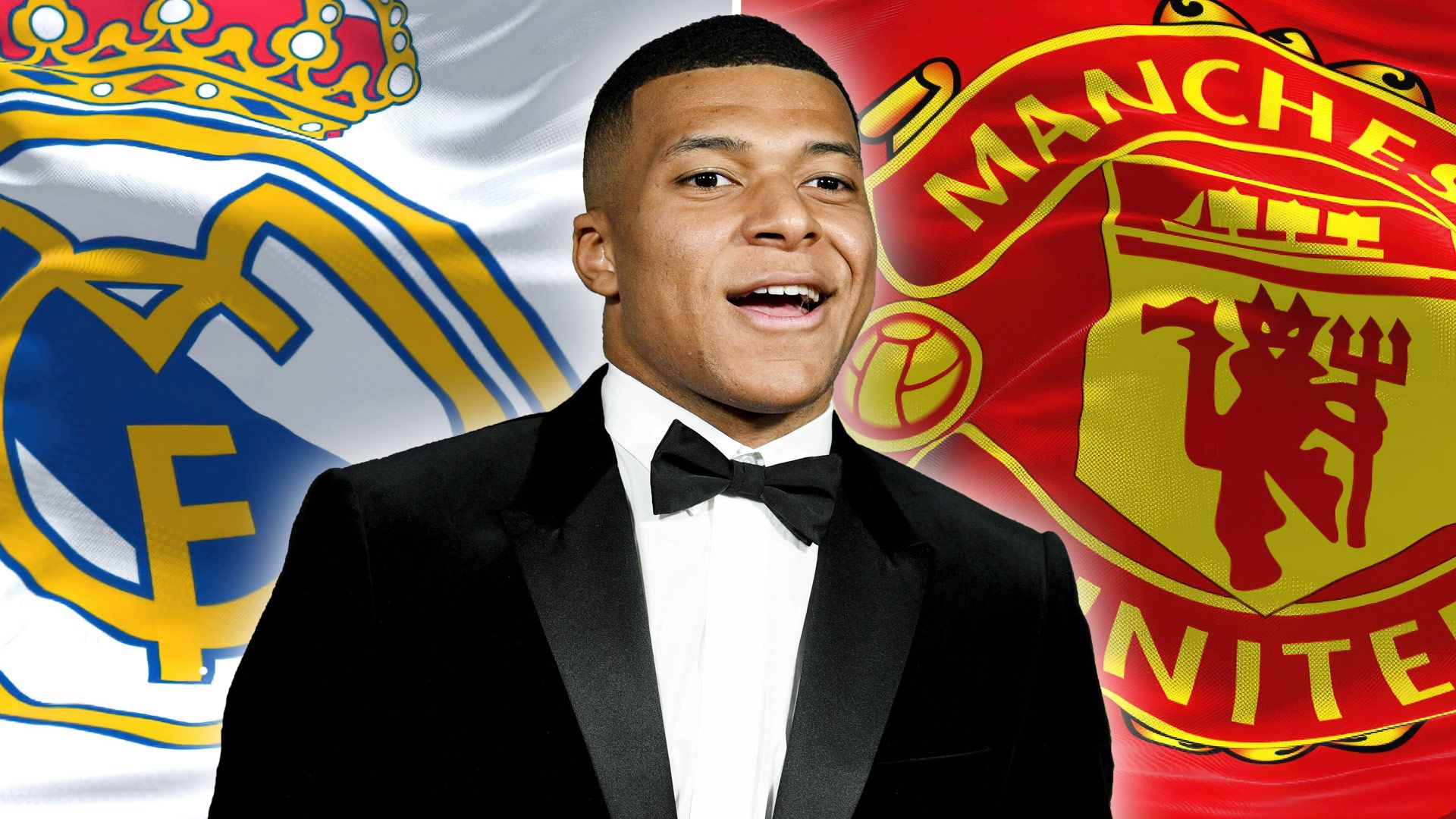 GFX Mbappe Real Madrid Manchester United