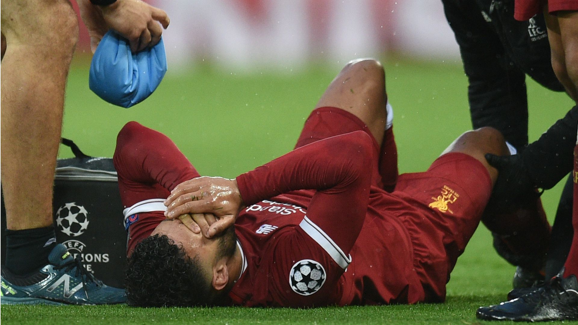 Chamberlain Liverpool Roma injury