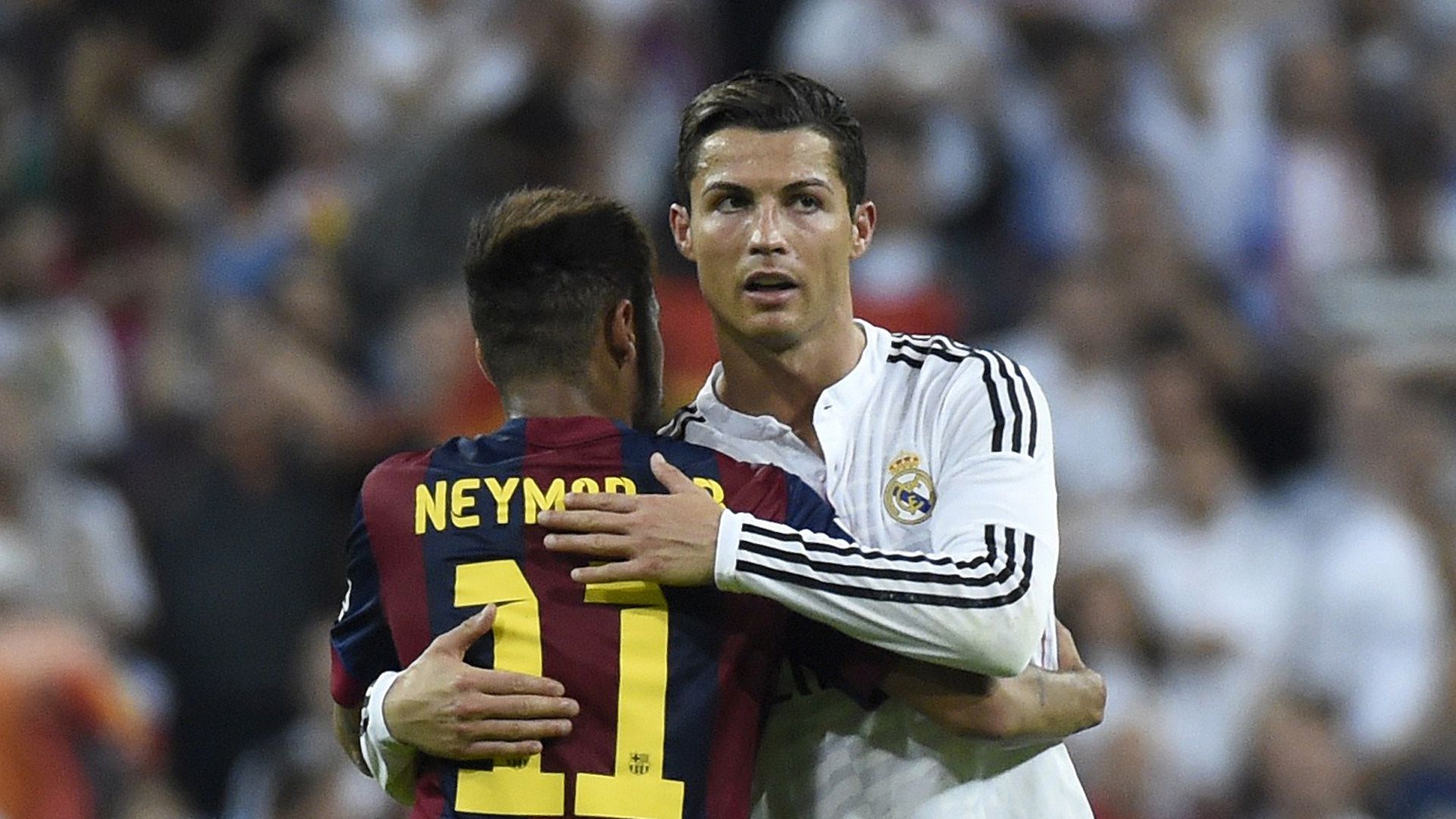 Cristiano Ronaldo Neymar 25102014