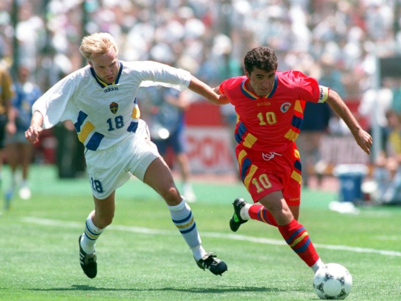 Gheorghe Hagi Romania vs Sweden - World Cup 1994