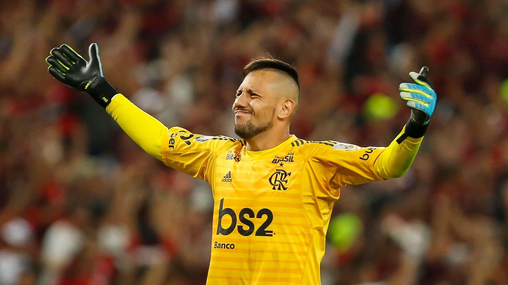 Diego Alves Flamengo Emelec Libertadores 31072019