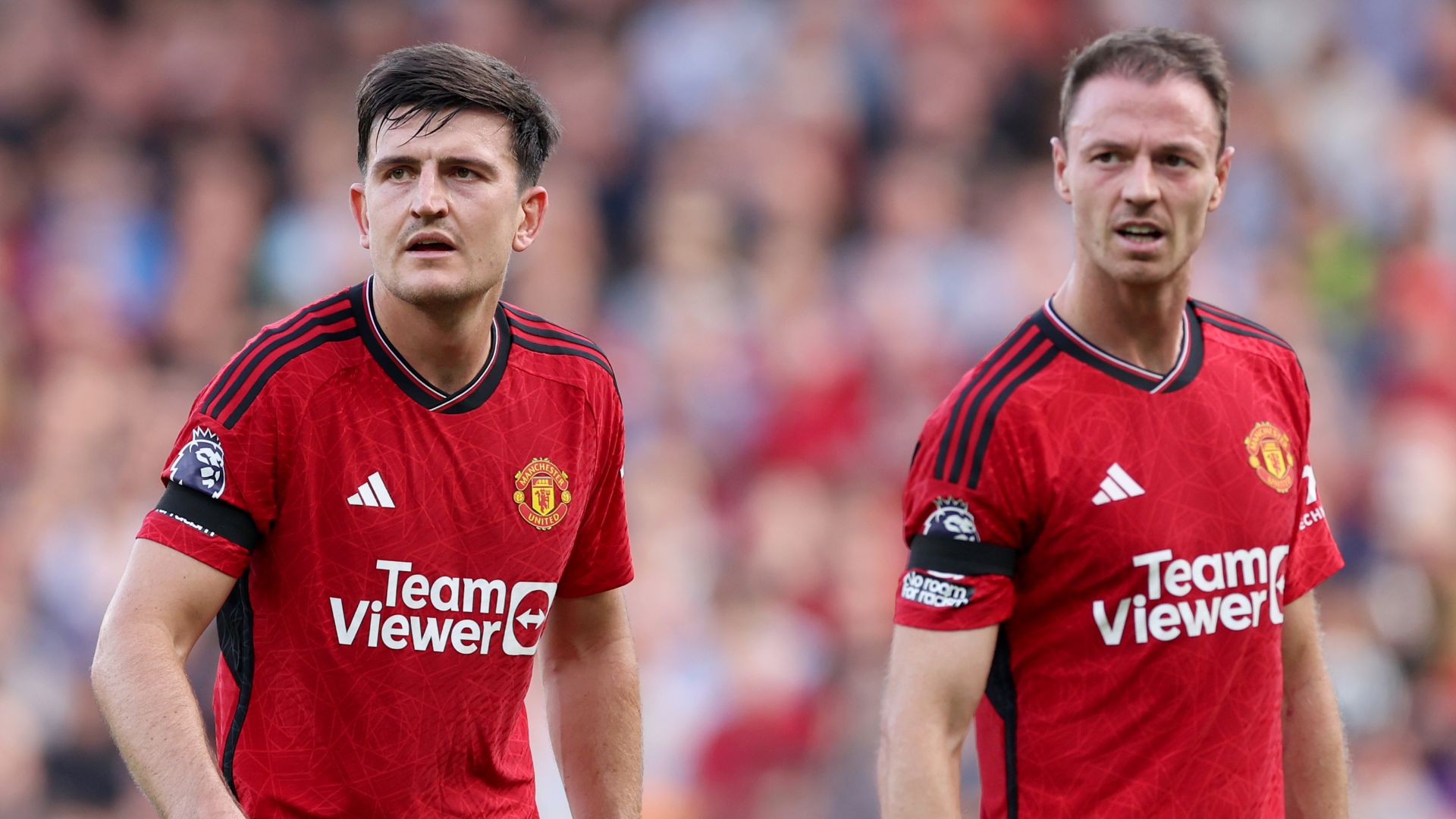 Harry Maguire Jonny Evans Manchester United 2023-24