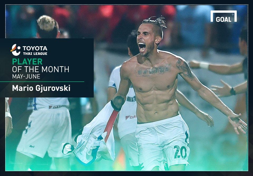 Goal TTL Player of the Month : มาริโอ ยูรอฟสกี (พ.ค.- มิ.ย)