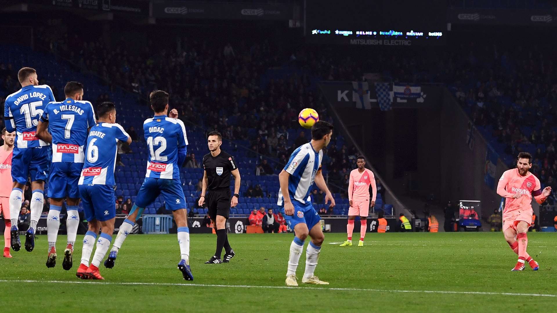 Lionel Messi Barcelona Espanyol