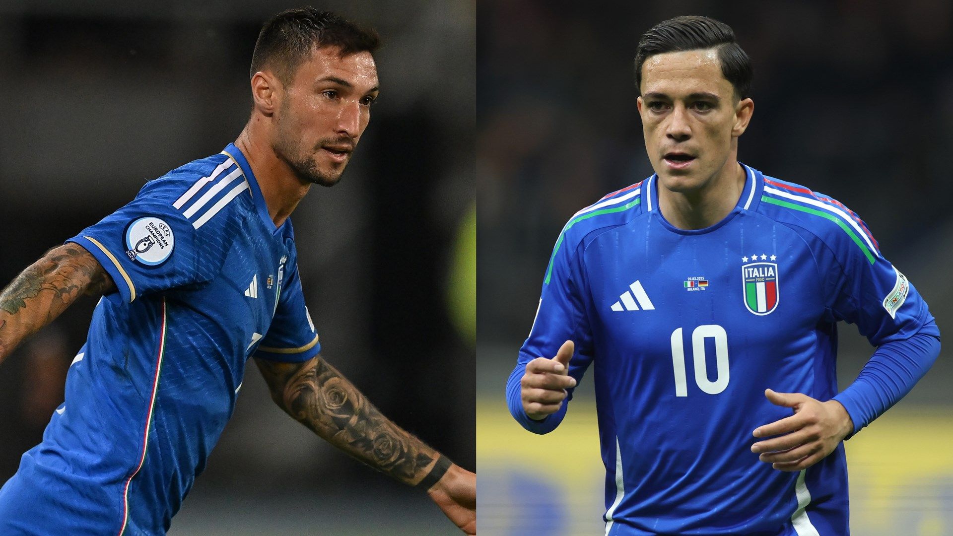 Politano Raspadori Italy