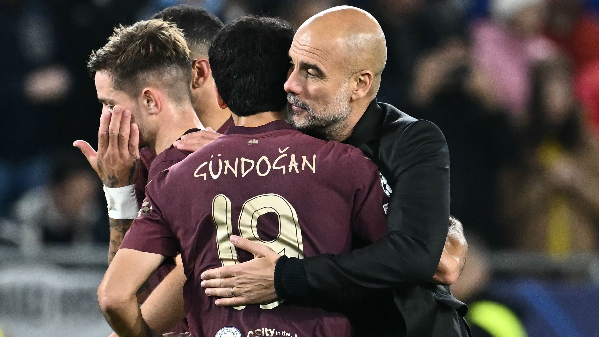 Ilkay Gundogan Pep Guardiola