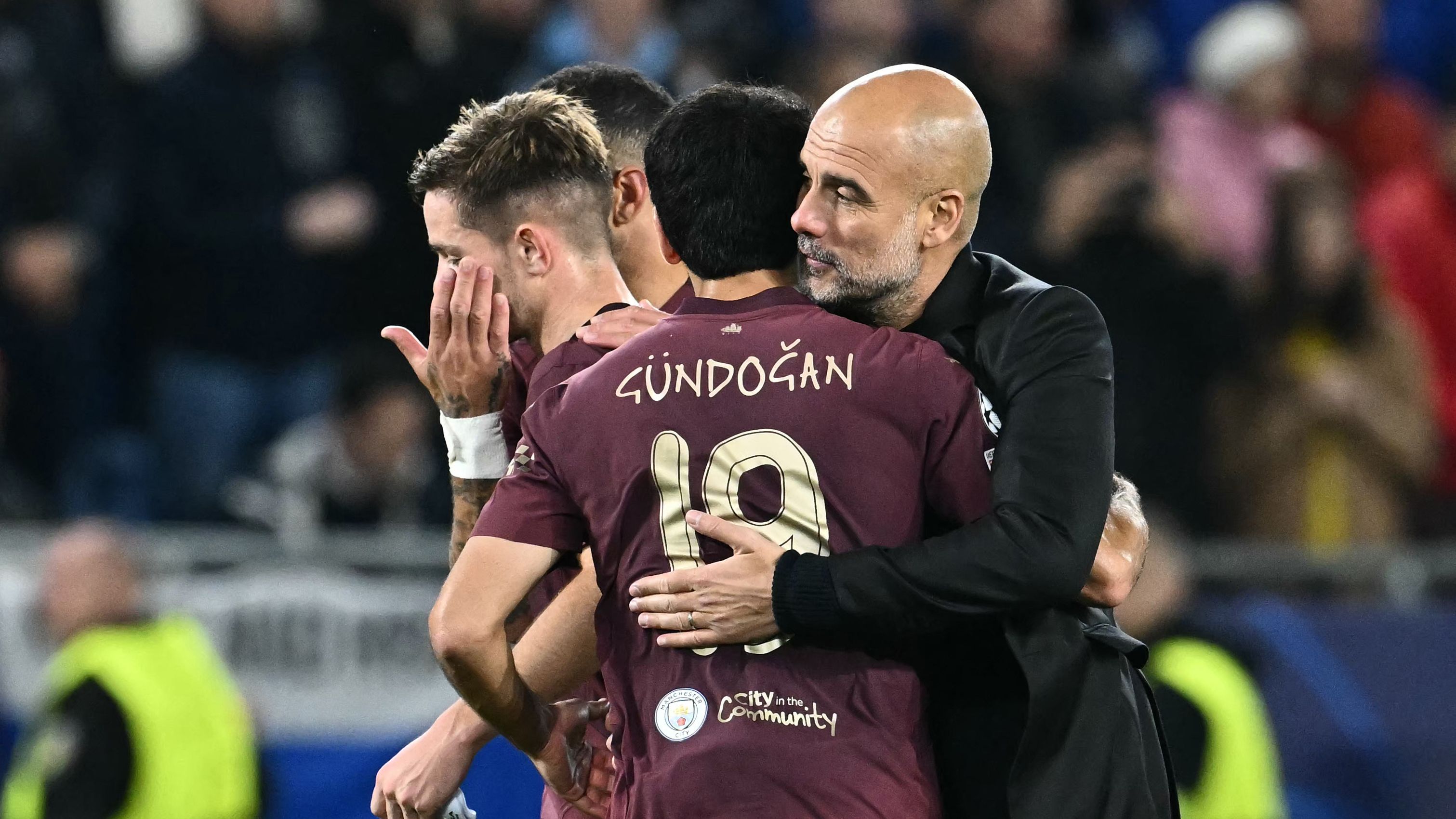 Ilkay Gundogan Pep Guardiola