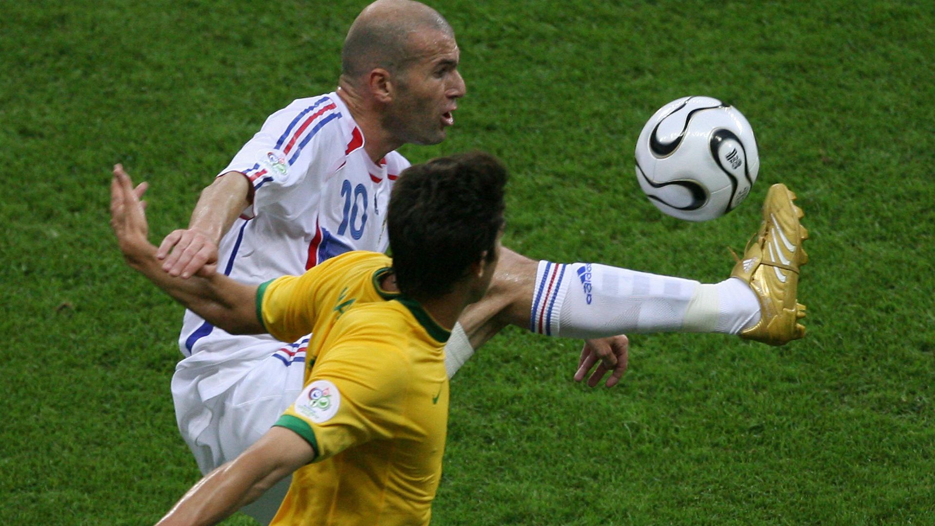 Zinedine Zidane Kaka France Brazil World Cup 2006