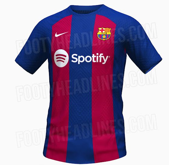 FC Barcelona shirt leak