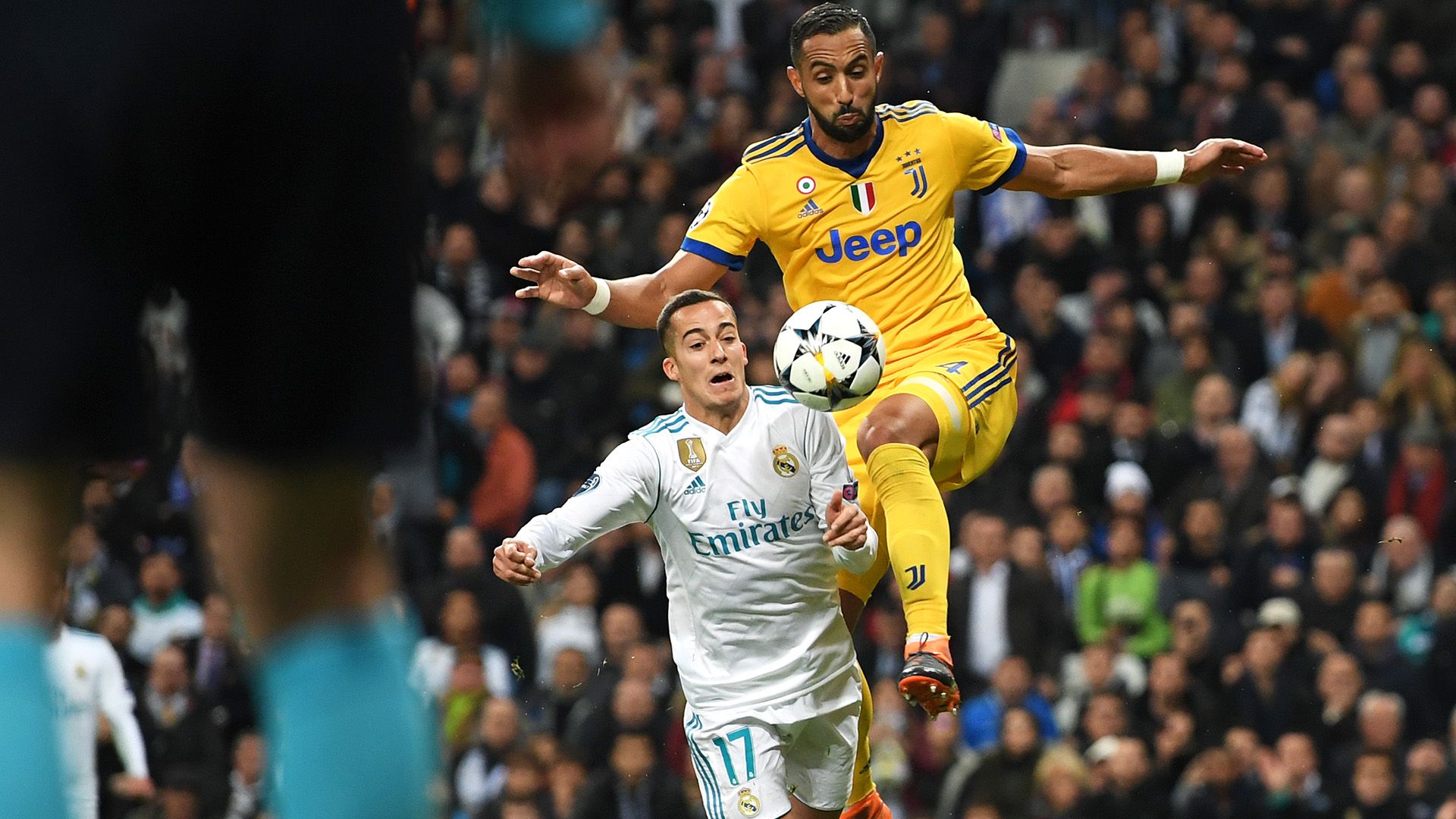 Vazquez Benatia Real Madrid Juventus Champions League