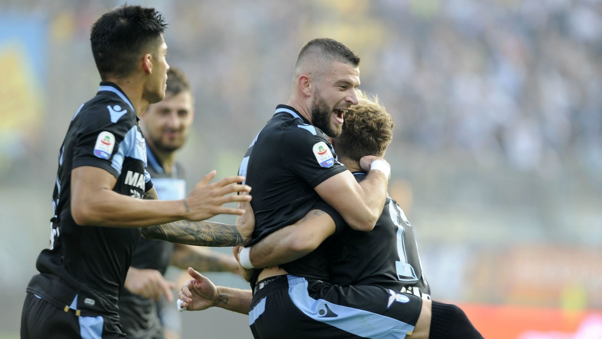 Ciro Immobile Valon Berisha Joaquin Correa Parma Lazio Serie A