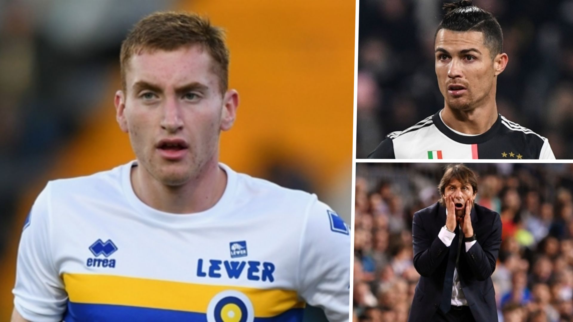 Dejan Kulusevski Cristiano Ronaldo Antonio Conte 2019-20