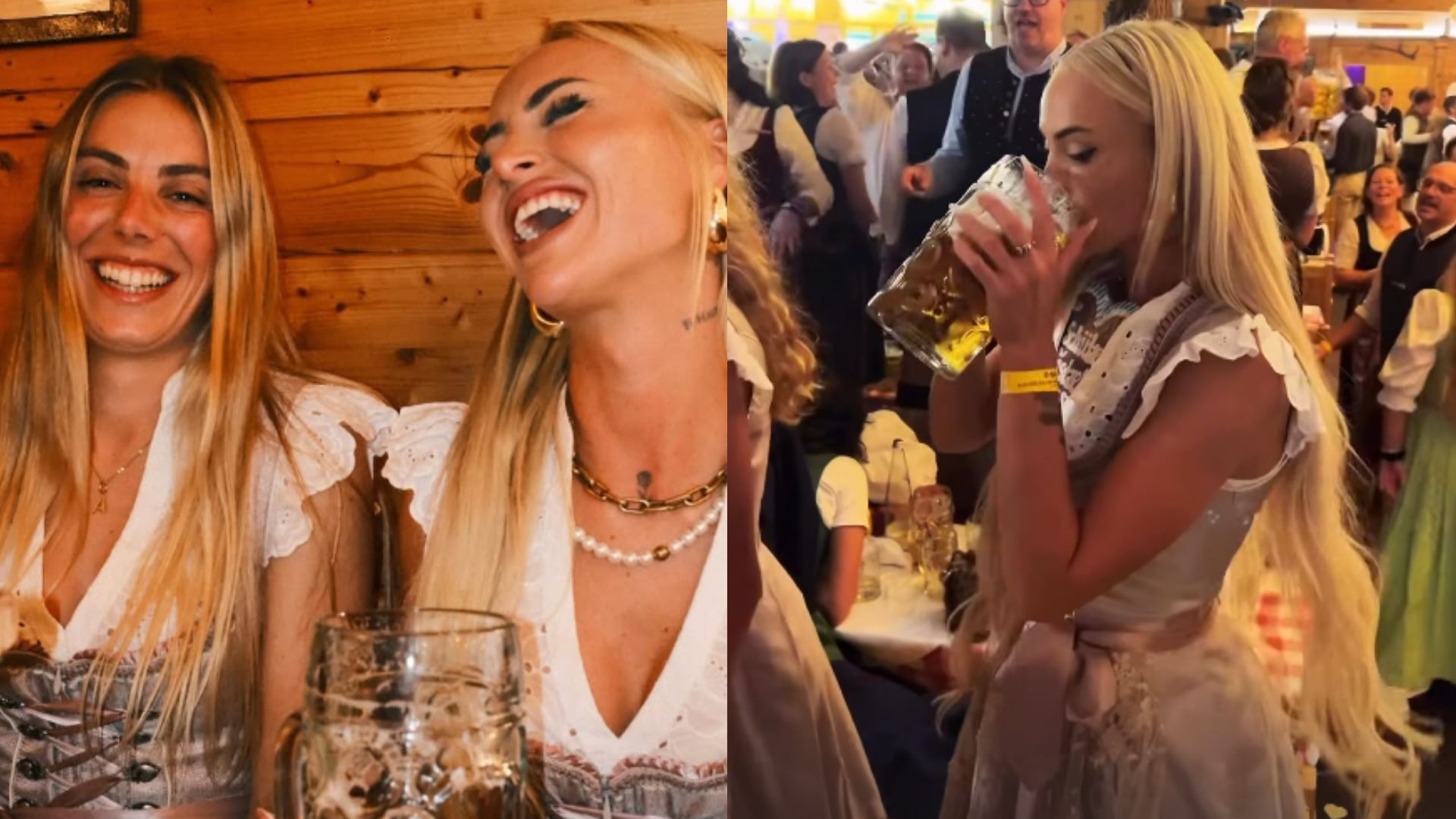 Alisha Lehmann Oktoberfest 2025 Alex Kerr