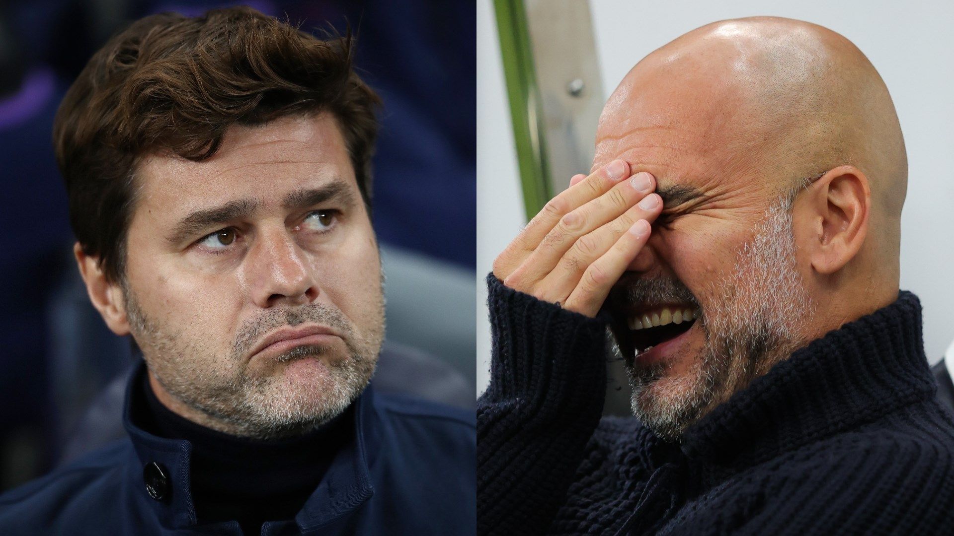 Mauricio Pochettino Pep Guardiola split