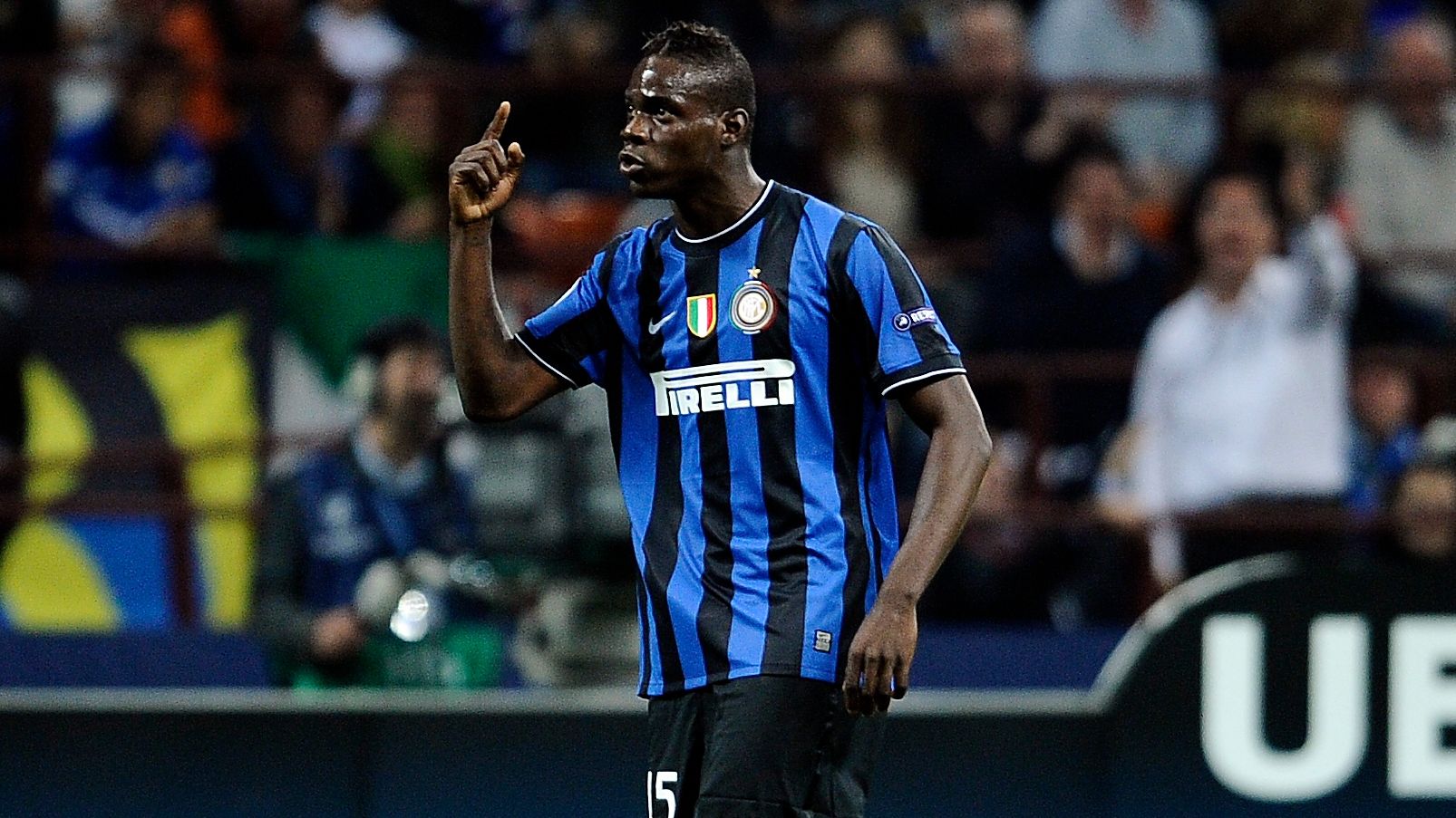 Mario Balotelli Inter vs. Barcelona 10/20/10