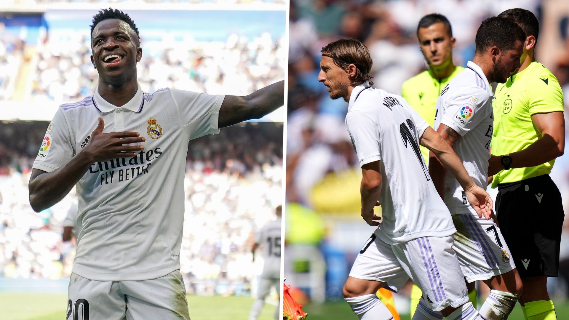 Vinicius Hazard Real Madrid