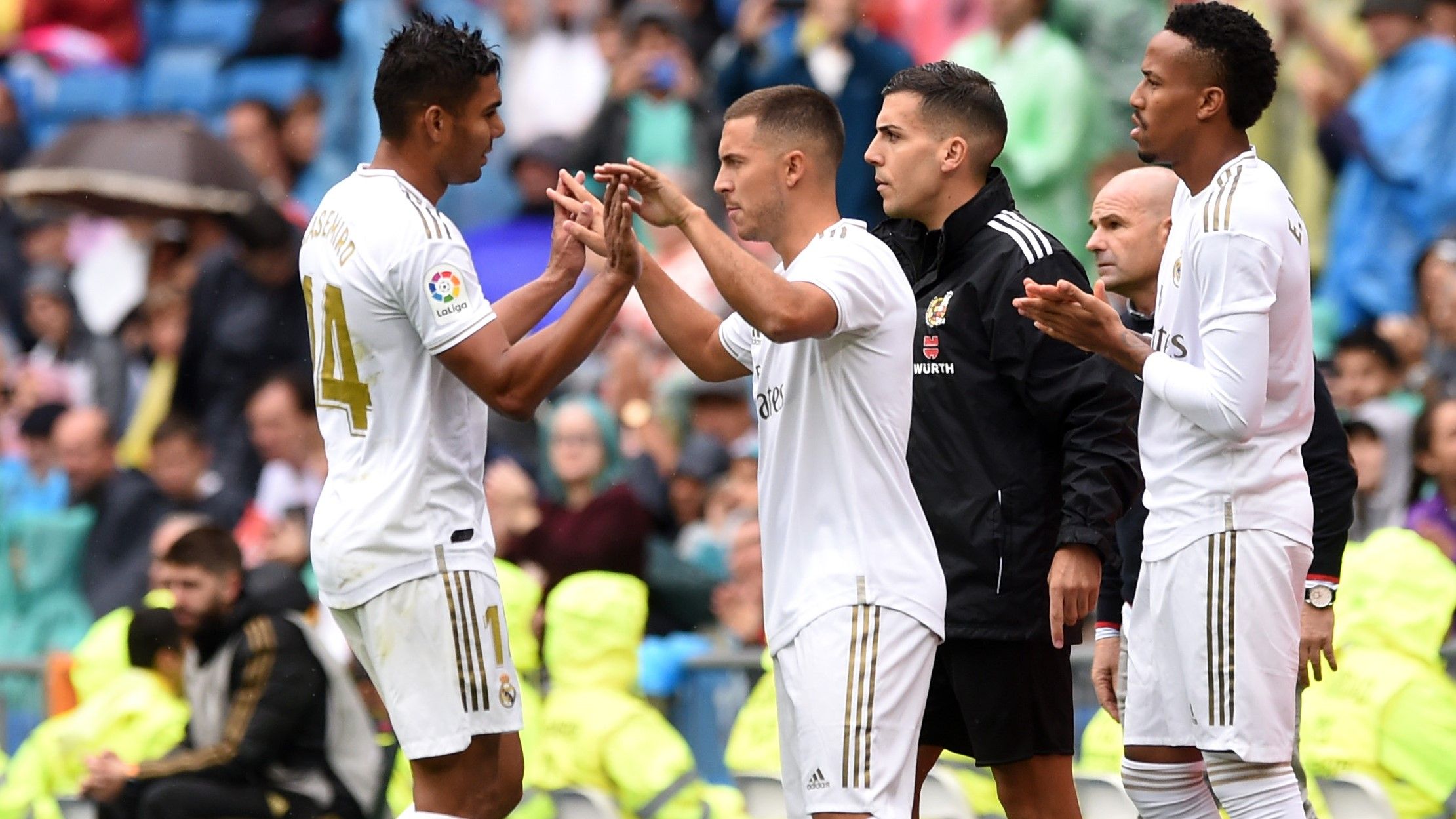 Casemiro Eden Hazard Real Madrid Levante LaLiga 14092019