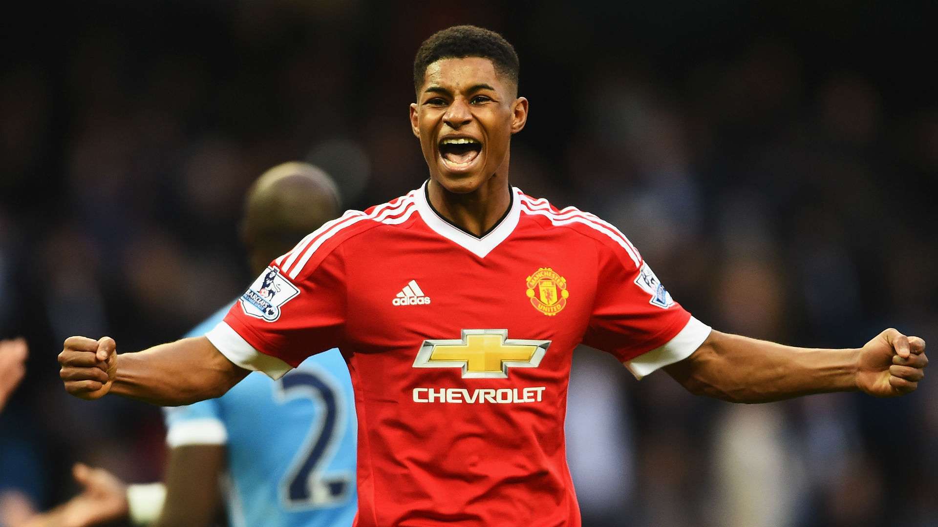 Marcus Rashford Manchester City v United