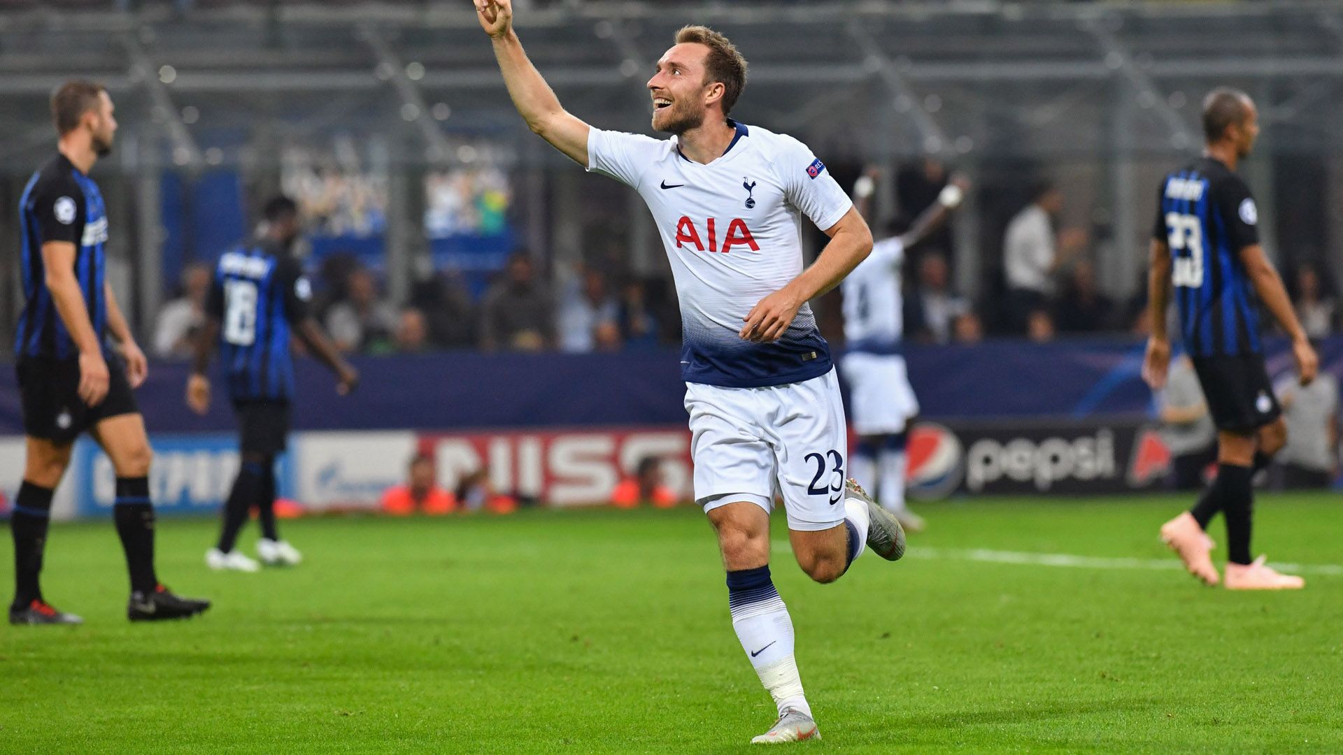 Eriksen Inter Tottenham Champions League