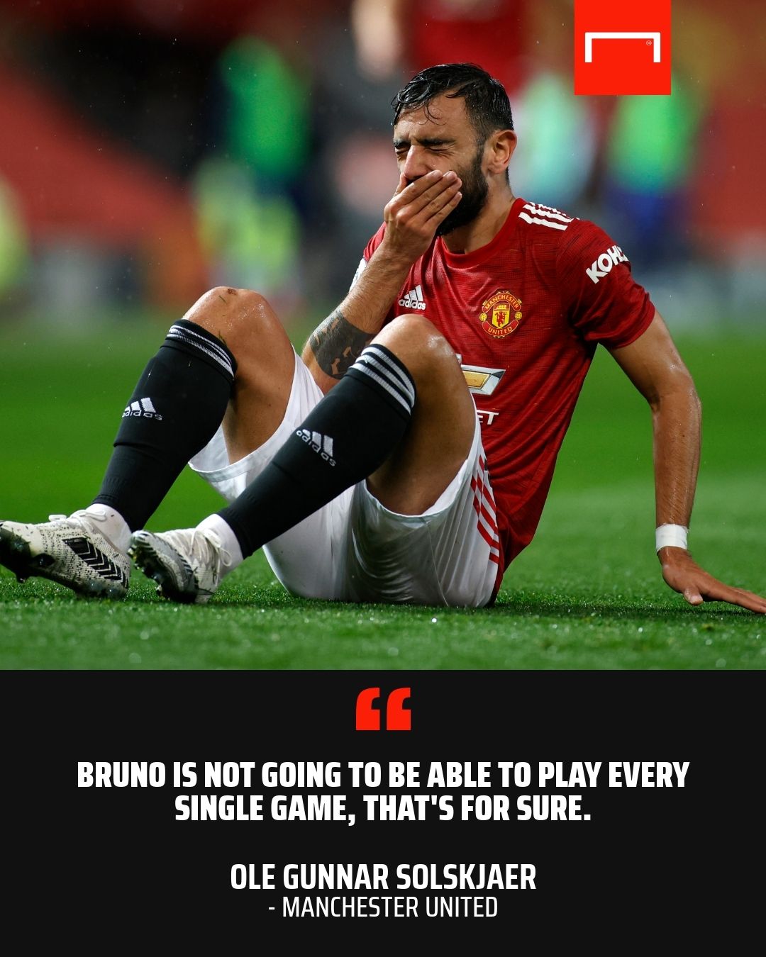 Bruno Fernandes Ole Gunnar Solskjaer GFX