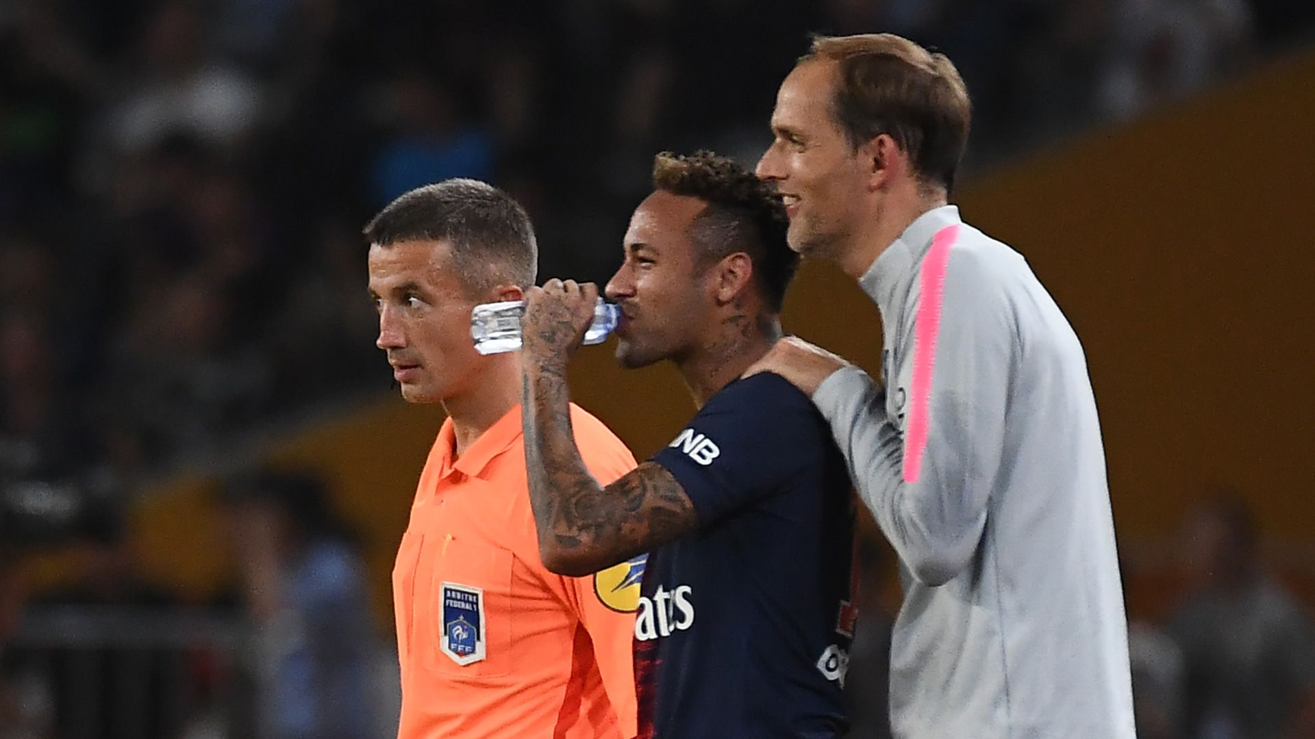 Tuchel Neymar PSG 05082018