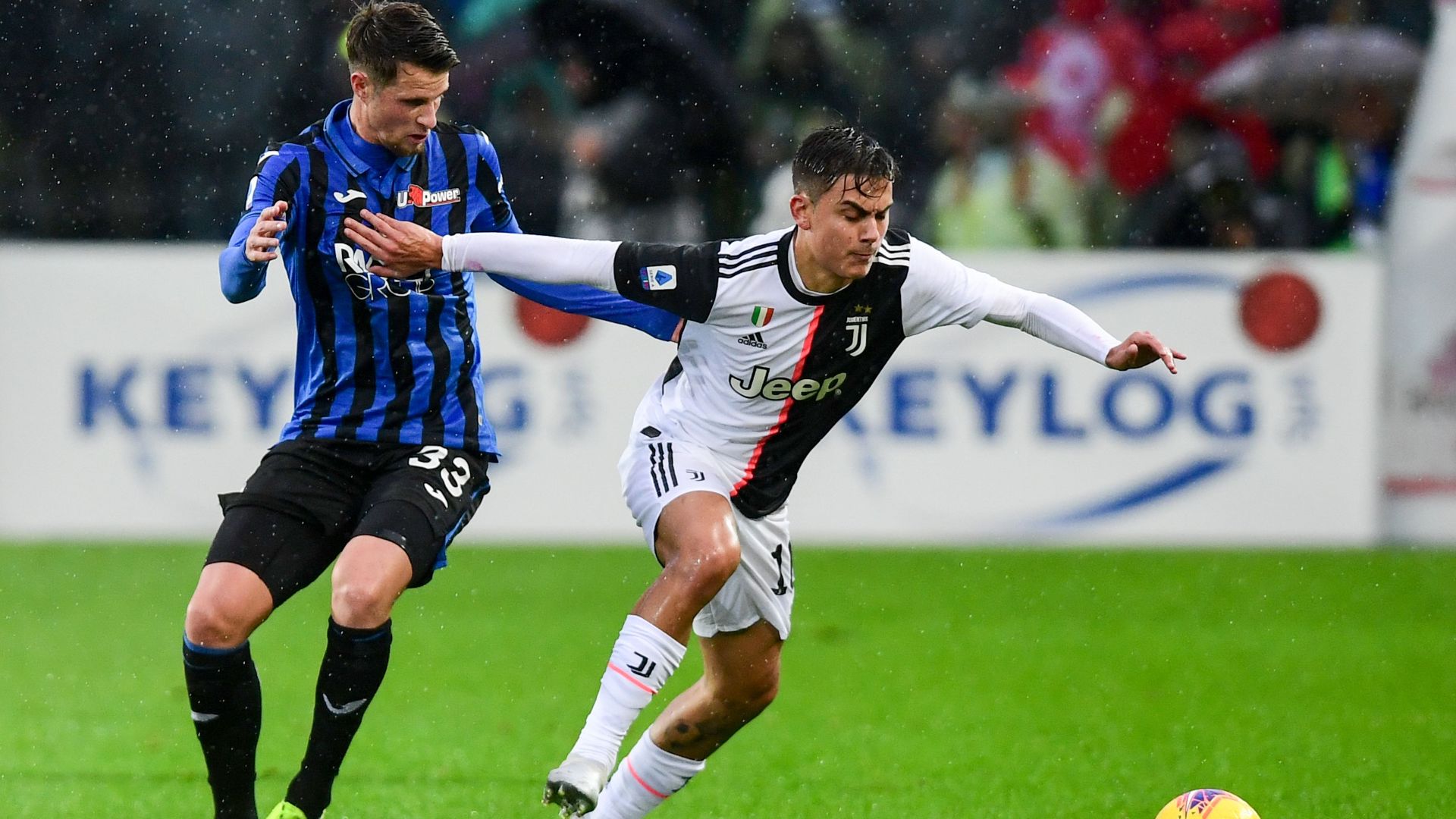 Hans Hateboer Paulo Dybala Atalanta Bergamo - Juventus 11232019