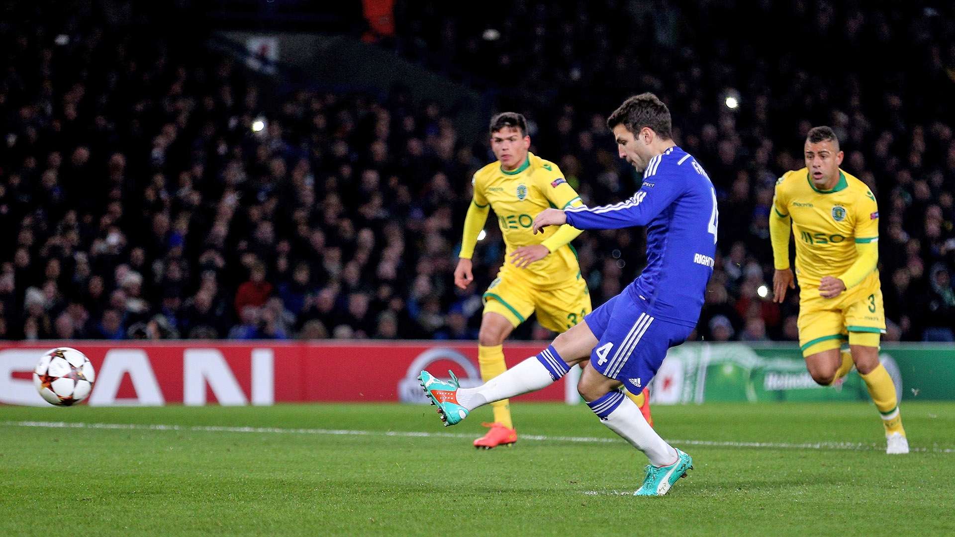 Cesc Fabregas Chelsea Champions League 10122014