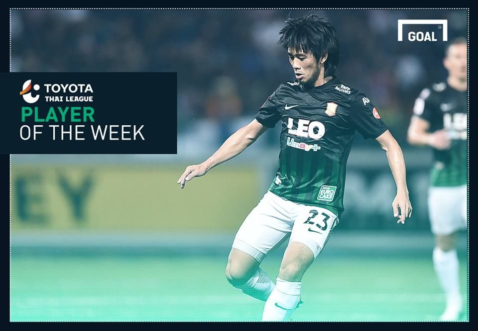 Toyota Thai League Player of the Week 12 : พีรพงศ์ พิชิตโชติรัตน์