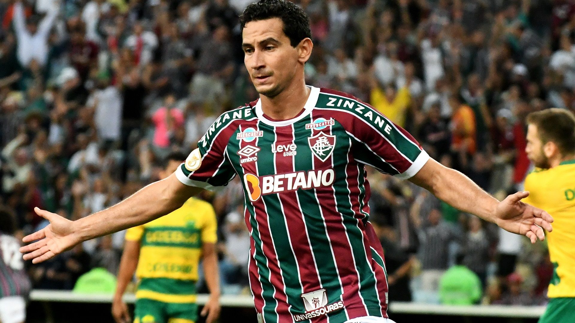 Paulo Henrique Ganso, em ação pelo Fluminense no Brasileirão de 2023