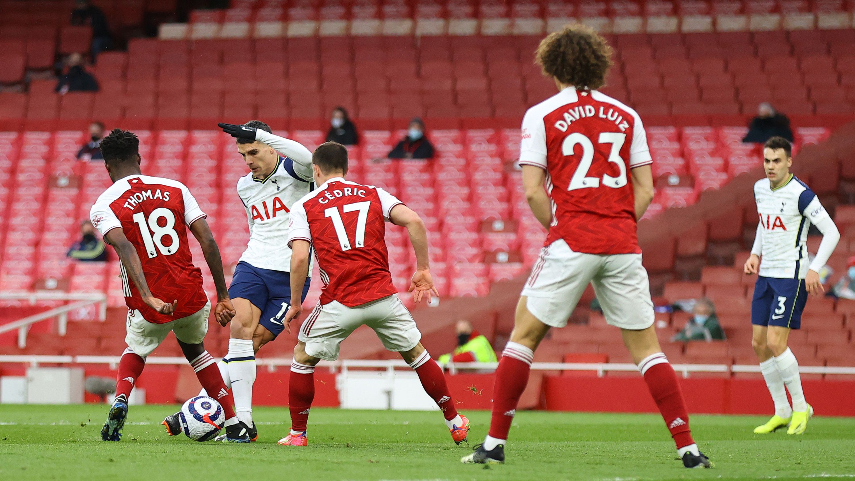 Arsenal vs Tottenham, Lamela