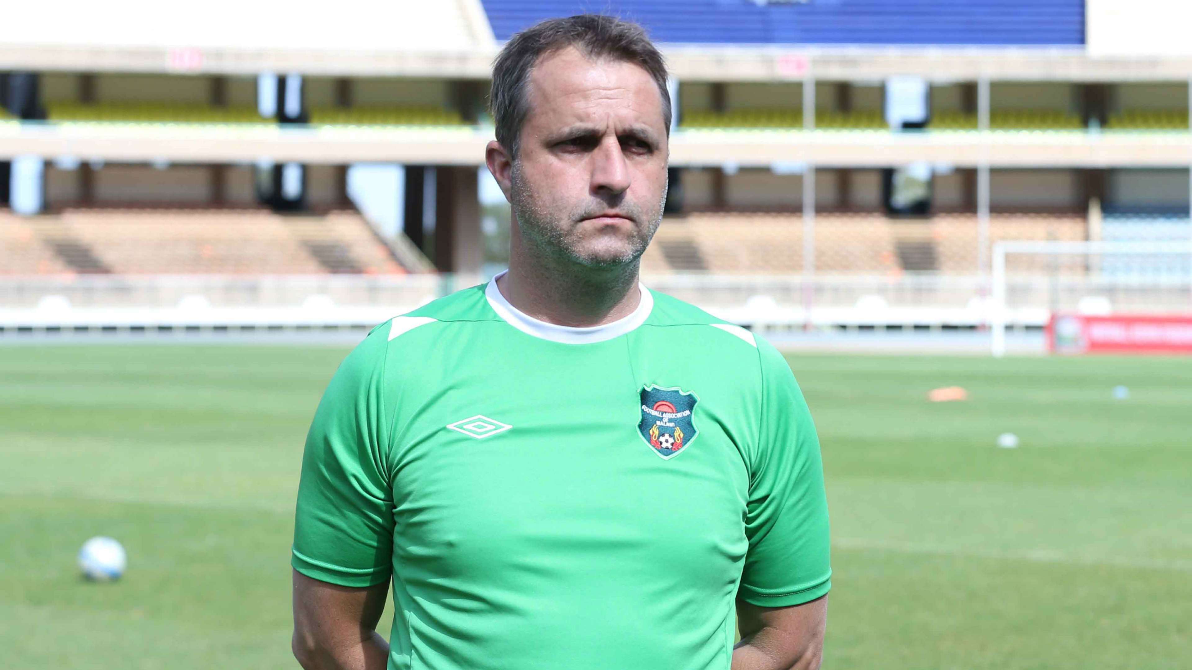 Malawi coach Ronny Van Geneugden.
