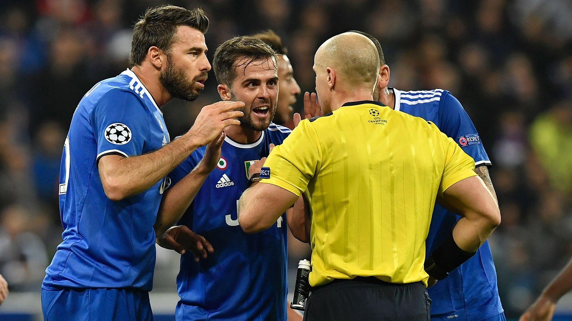 Marciniak Lyon Juventus Champions League